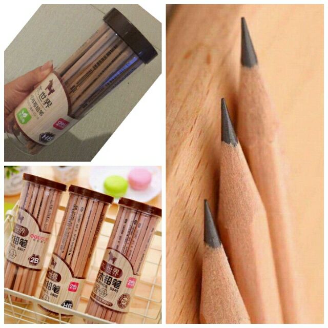 HỘP 50 CÂY BÚT CHÌ GỖ HB (CAM KẾT HÀNG LOẠI 1)