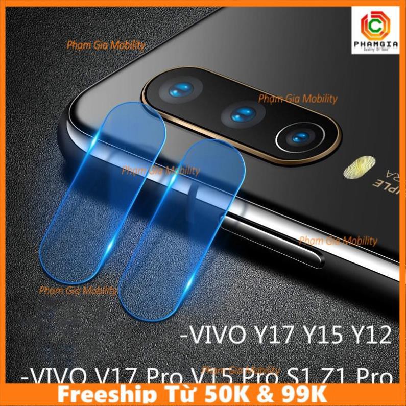 Dán cường lực camera VIVO V17 pro Y17 Y15 Y12 S1 Z1pro V15 Pro Y95 Y93 Y91 Y91i siêu dẻo, trong suốt, bền bỉ