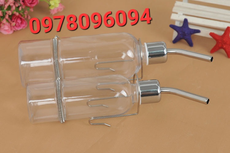 BÌNH 350ML CHO CHỒN, CHÓ, CHIM VẸT, MÈO