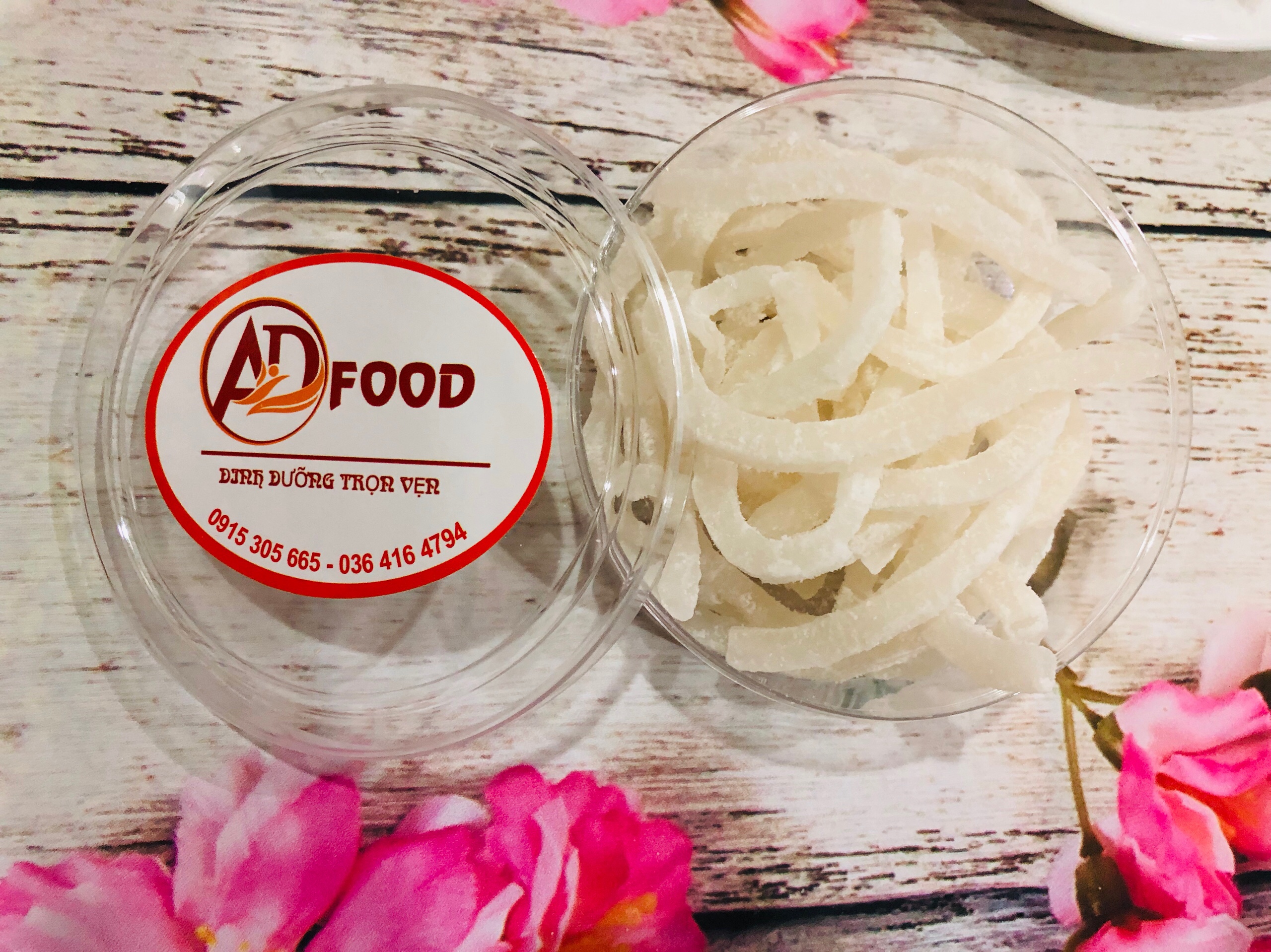 Gói mứt dừa non 500g