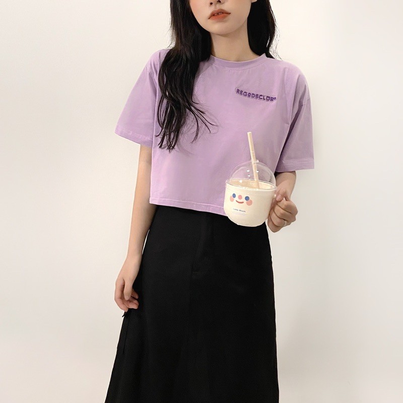 Áo thun croptop ( REGODS CROPTOP BASIC SS2 )