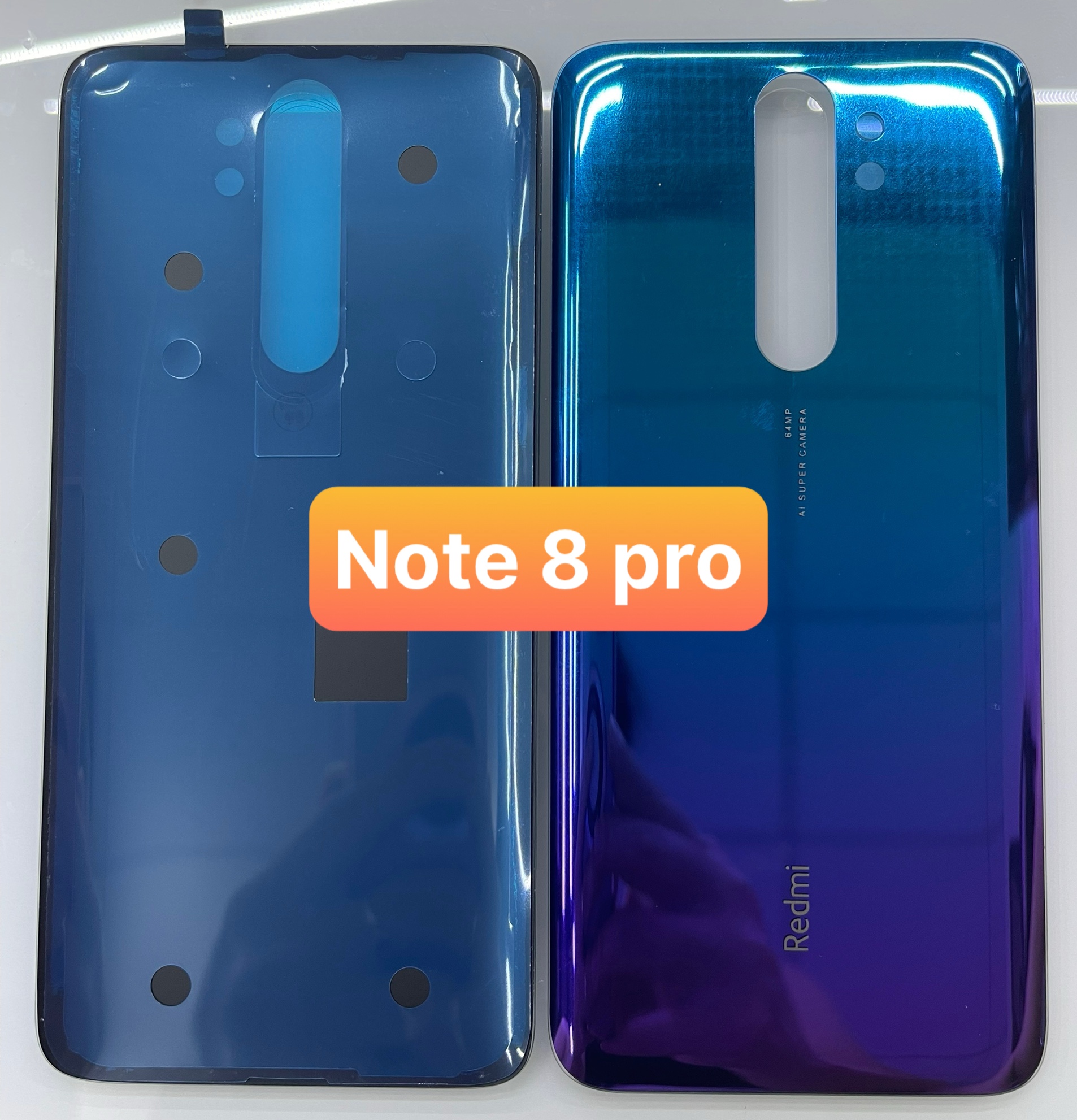 Kính Lưng xiaomi redmi note 8 pro zin