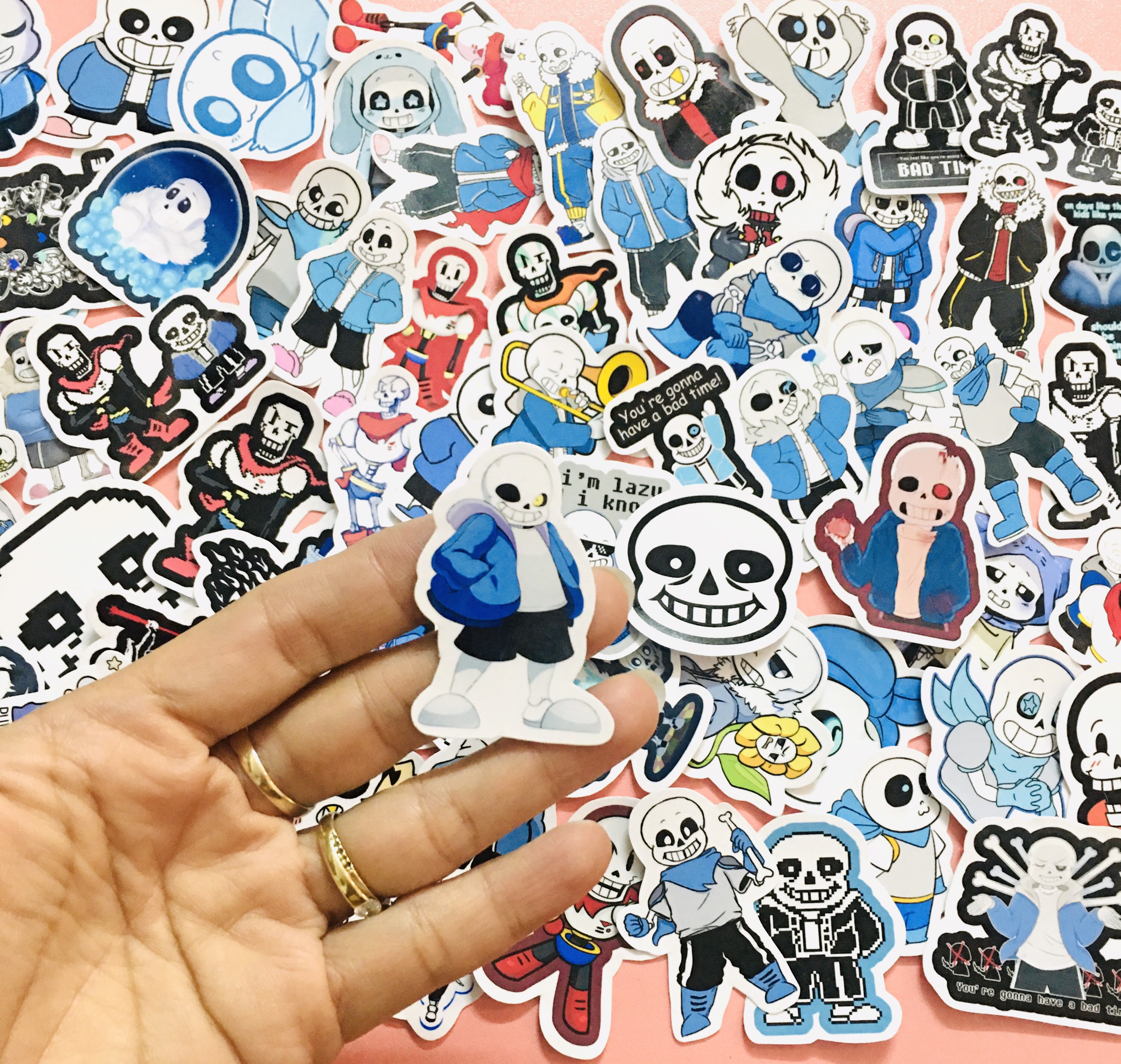 Sticker Game Sans Undertale Set 30-60 ảnh