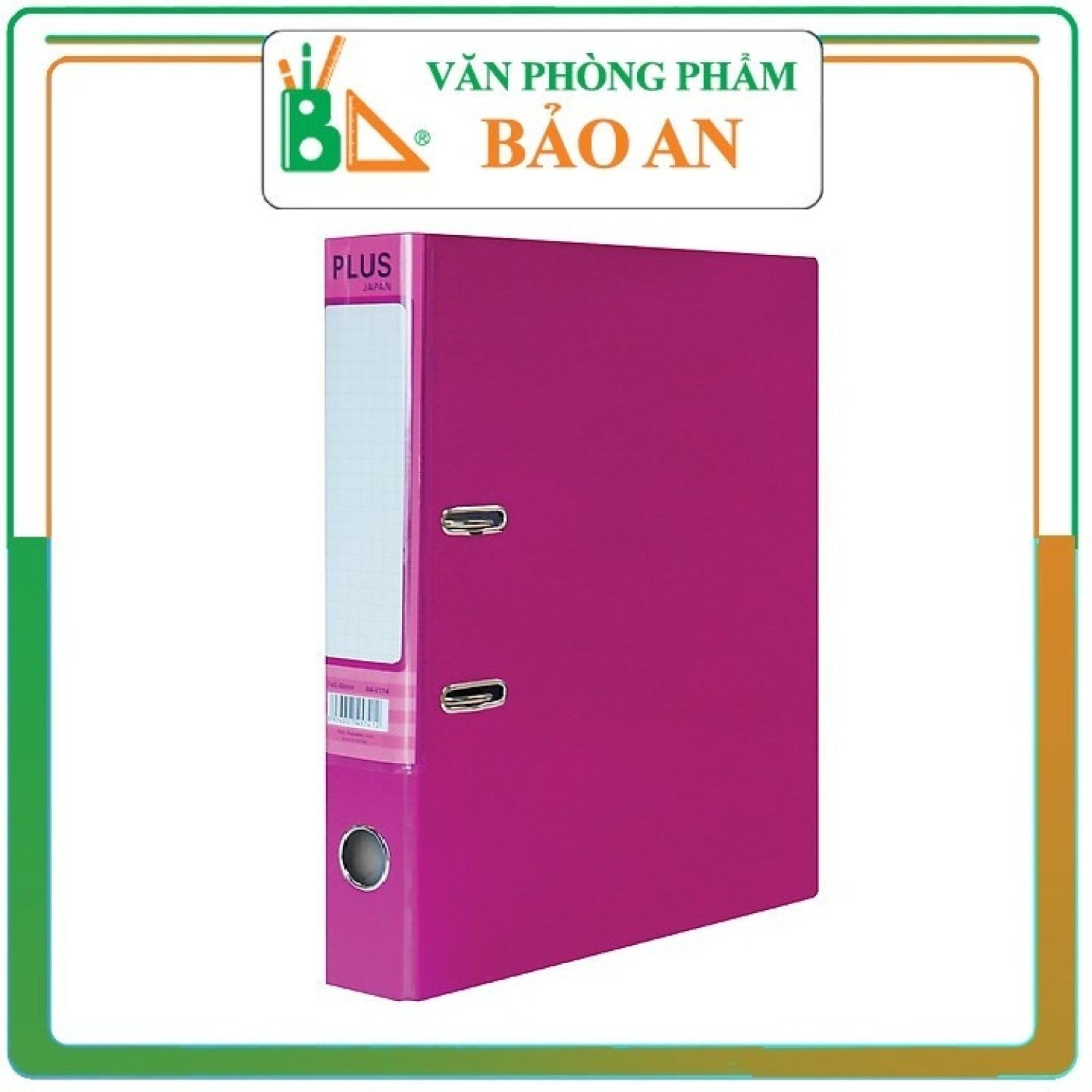 File Còng Bật Plus 5cm Khổ A4 (File Càng Cua)  - Văn phòng phẩm Bảo An