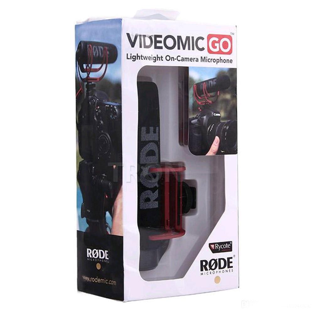 Micro Shotgun cho máy ảnh, máy quay Rode VideoMic GO