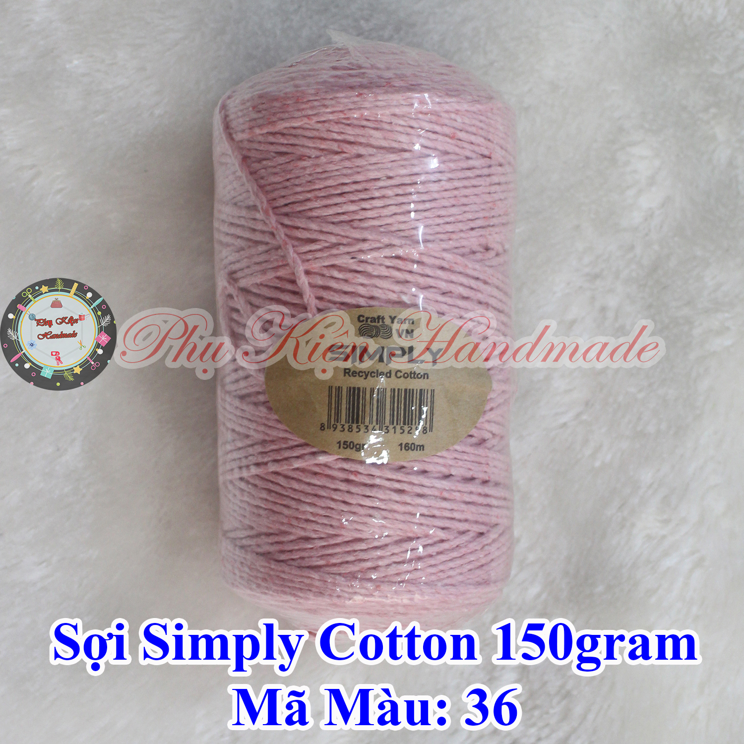 Sợi simply cotton 150 gr