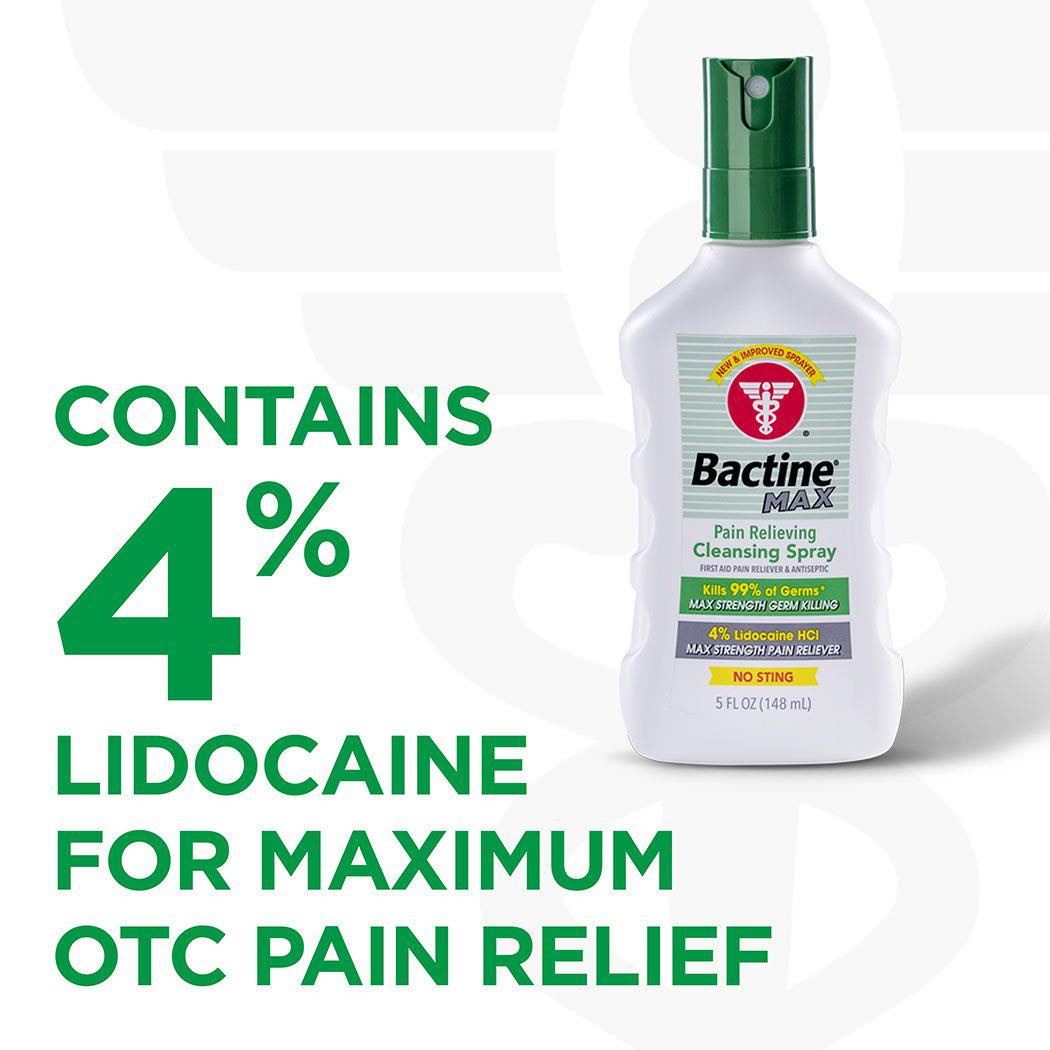 Xịt giảm đau, kháng khuẩn Bactine 148ml