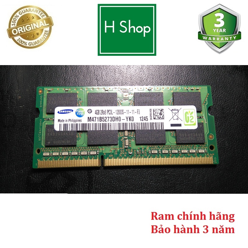 Ram Laptop DDR3L bus 1600 2Gb, 4Gb và một số loại khác, ram chính hãng bảo hành 36 tháng