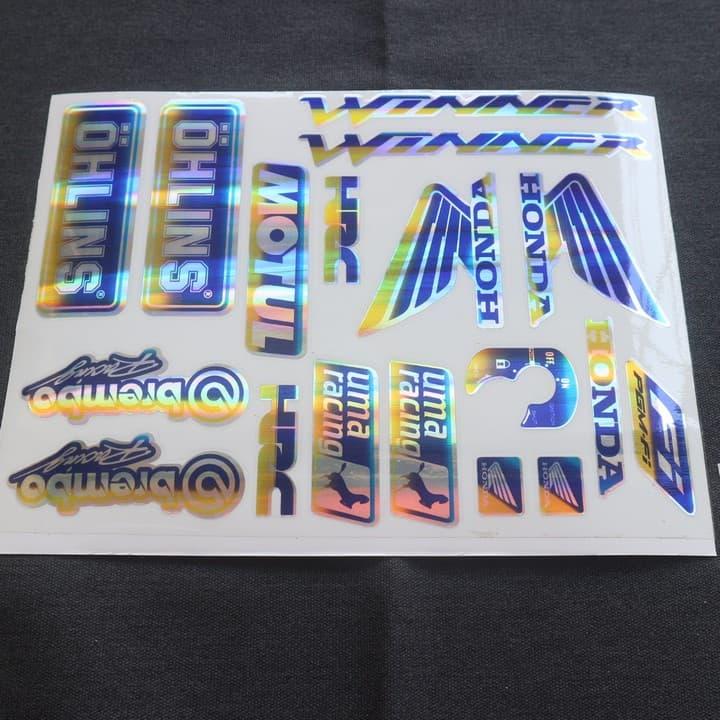 TEM LOGO MẠ CROM CHO DÒNG XE WINNER