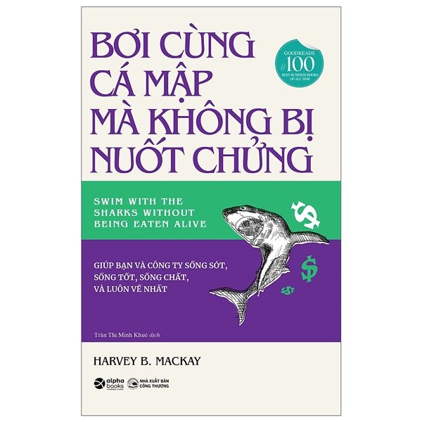 Sách - bơi cùng cá mập mà không bị nuốt chửng - alphabooks