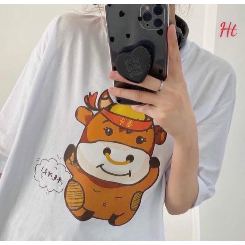 Áo 3D trâu chữ Nhật HT11