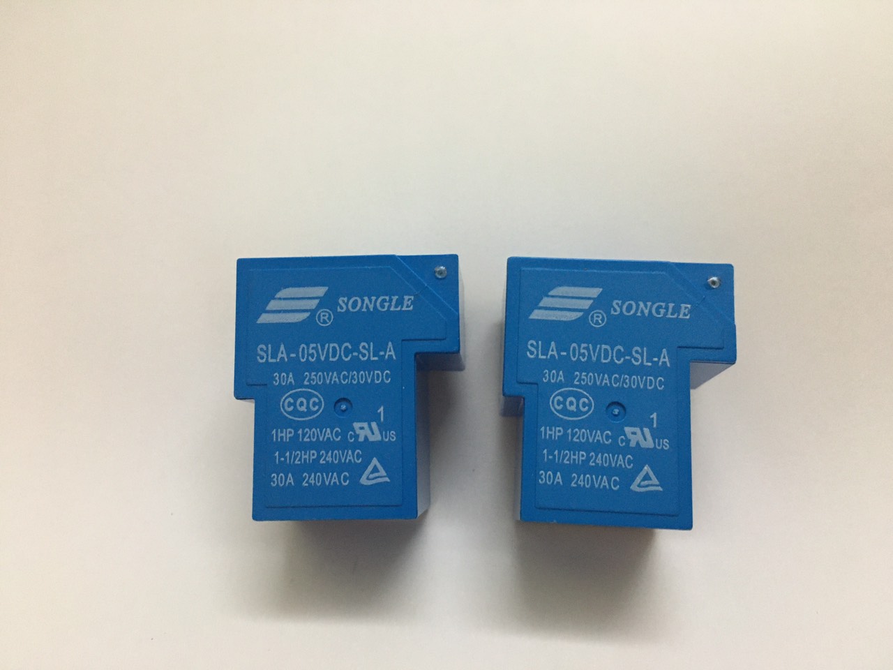 Relay, rơ le 5V, 12V 4 chân Songle
