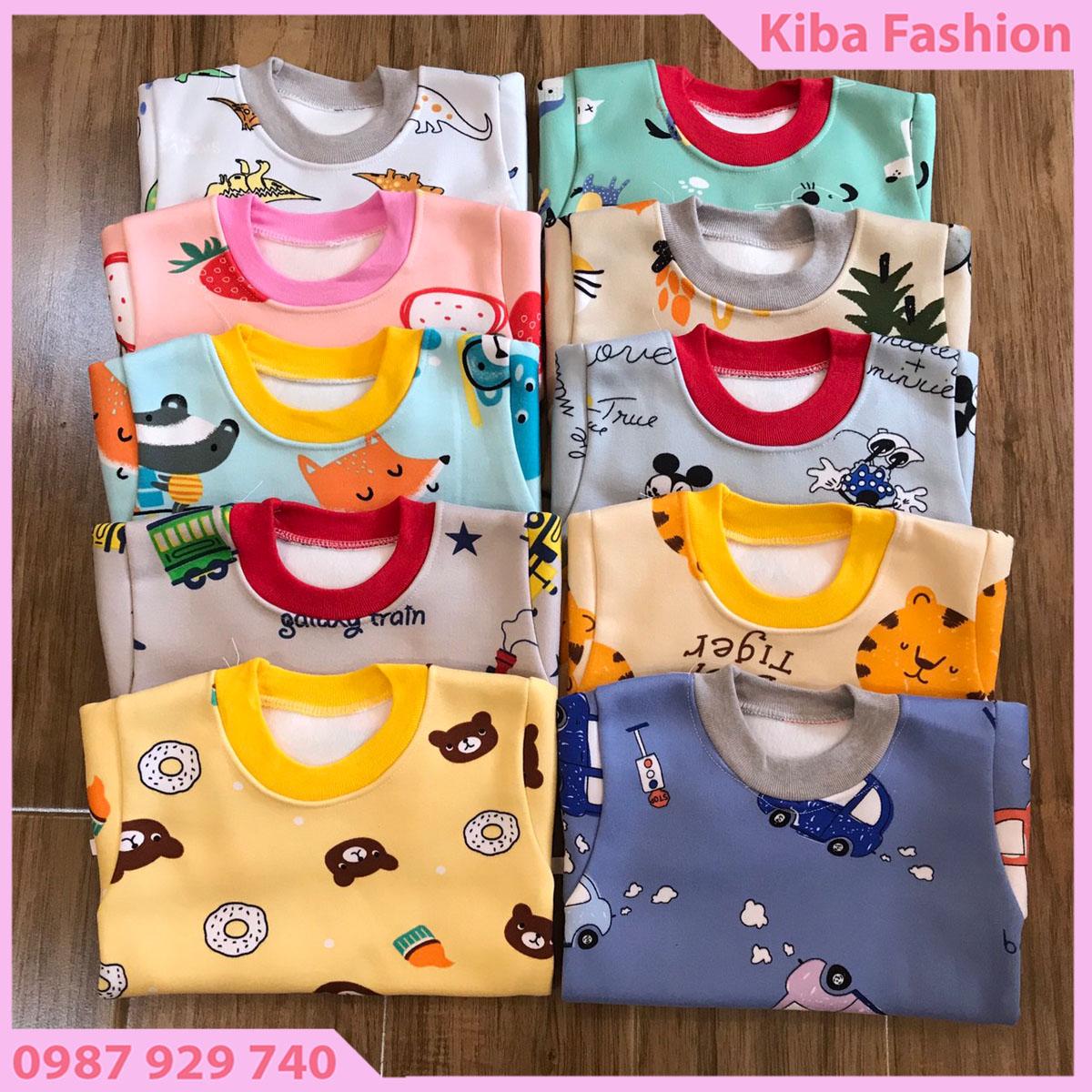 [HÀNG ĐẸP] Bộ nỉ lót lông dầy dặn bảng màu mới cho bé trai/gái từ 5-14kg BNLL0250 (ảnh thật+Video thật) -Màu sắc hình in sẽ thay đổi theo lô hàng/ bộ nỉ bông / bộ nỉ bông cho bé / bộ nỉ cho bé / bộ nỉ cho bé trai / bộ nỉ