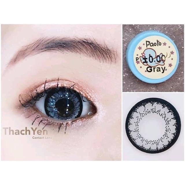 [HCM]Contact Lens - Kính Áp Tròng Sử Dụng 1 Năm Tặng Kèm Khay Đựng 6