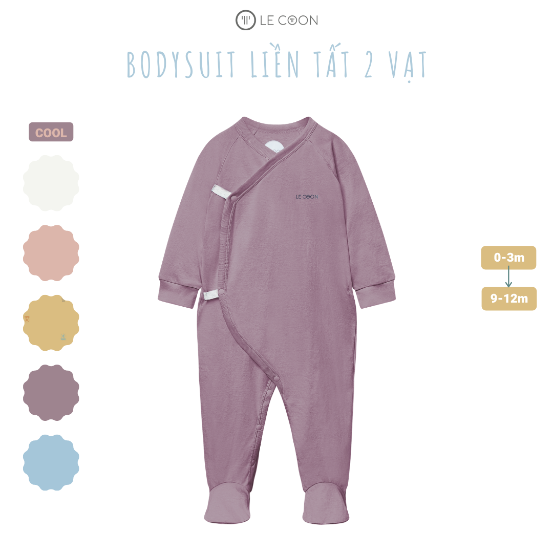 LE COON | Bodysuit Liền Tất 2 Vạt | COOL
