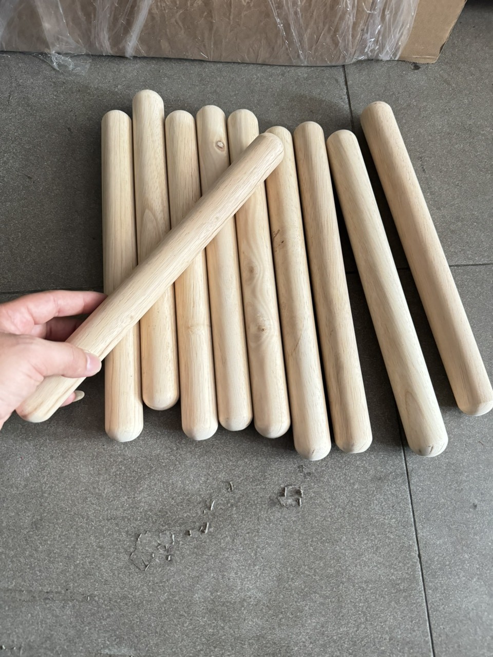 Dùi đánh trống múa lân (1 CẶP=2 CÂY )