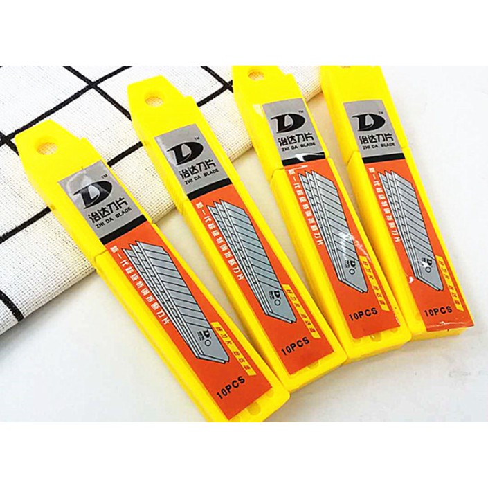 Hộp 10 lưỡi dao dọc giấy siêu rẻ