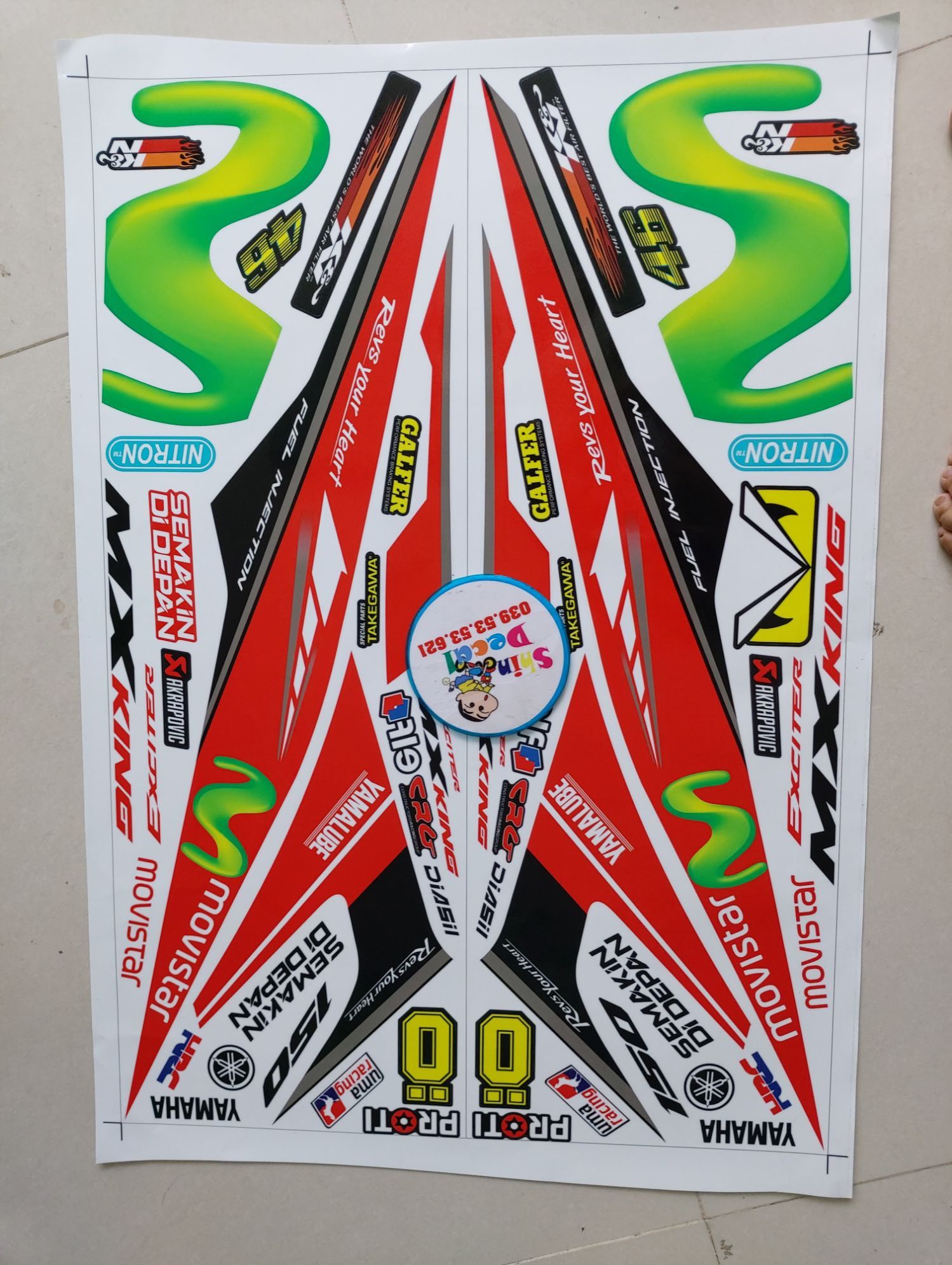 Tem exciter 150 mxking movistar