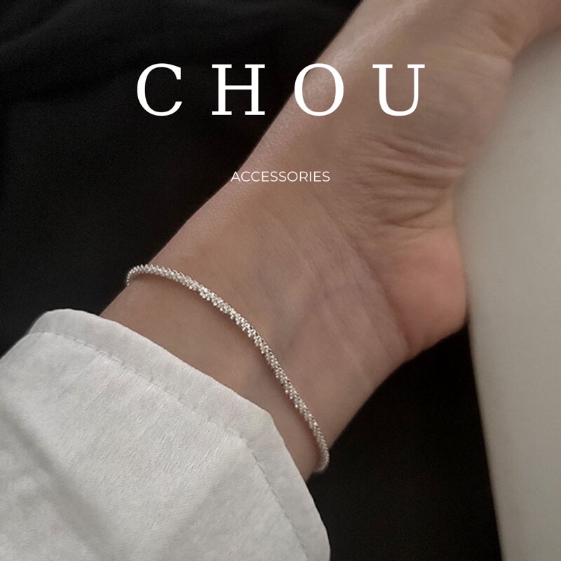 Lắc Tay Trơn Basic Lấp Lánh | CHOU ACCESSORIES |