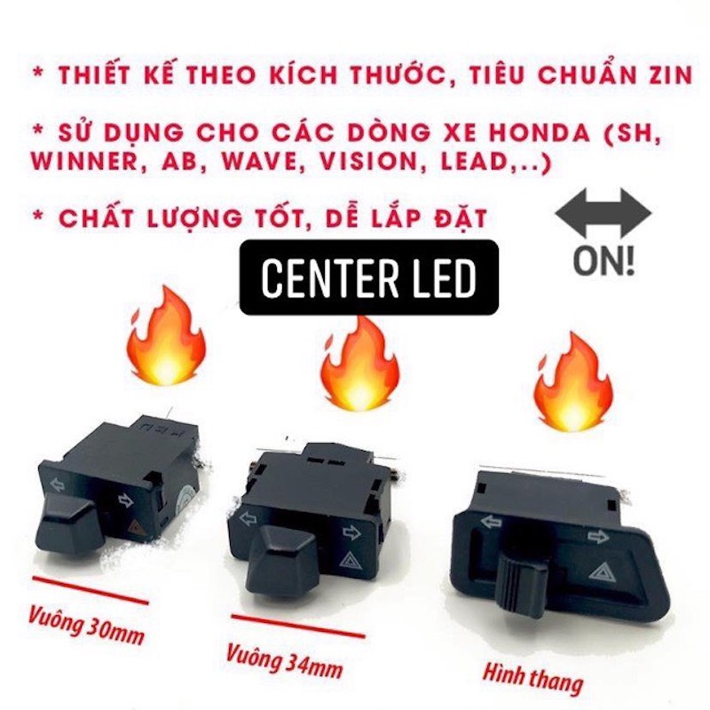 [HCM] Công Tắc xinhan Tích Hợp Hazard 2022
