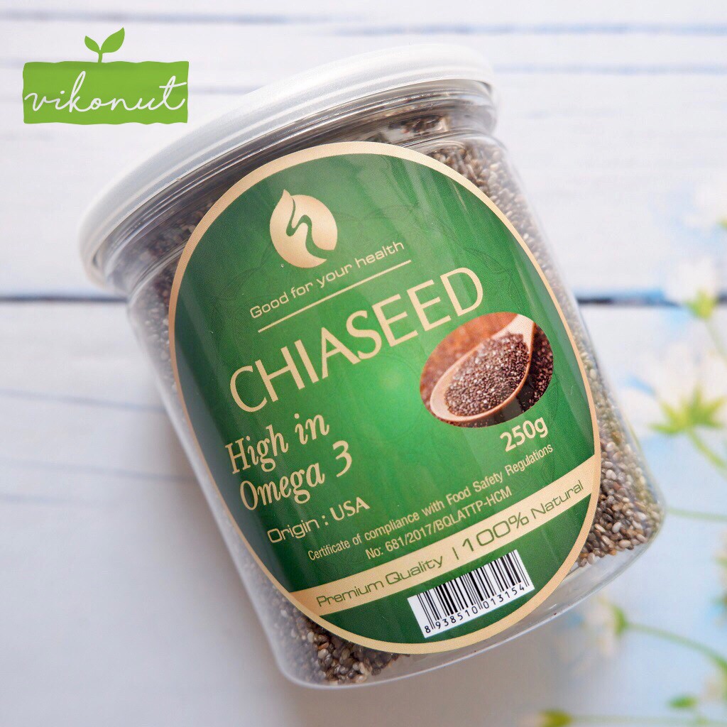 Hạt Chia Mỹ loại 1 [250gr] - Chia seed