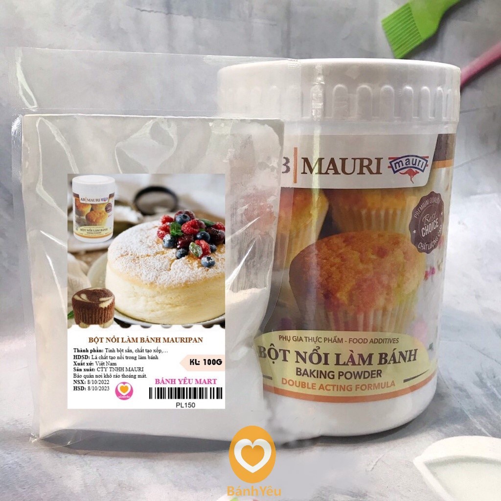 Bột Nổi Làm Bánh Mauri chia lẻ 100g