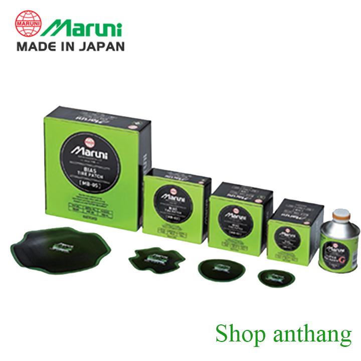 Hộp 10 miếng vá lốp có bố MB-04 Maruni - Nhật  (Size: 127mm)