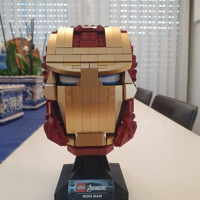 lego iron man head