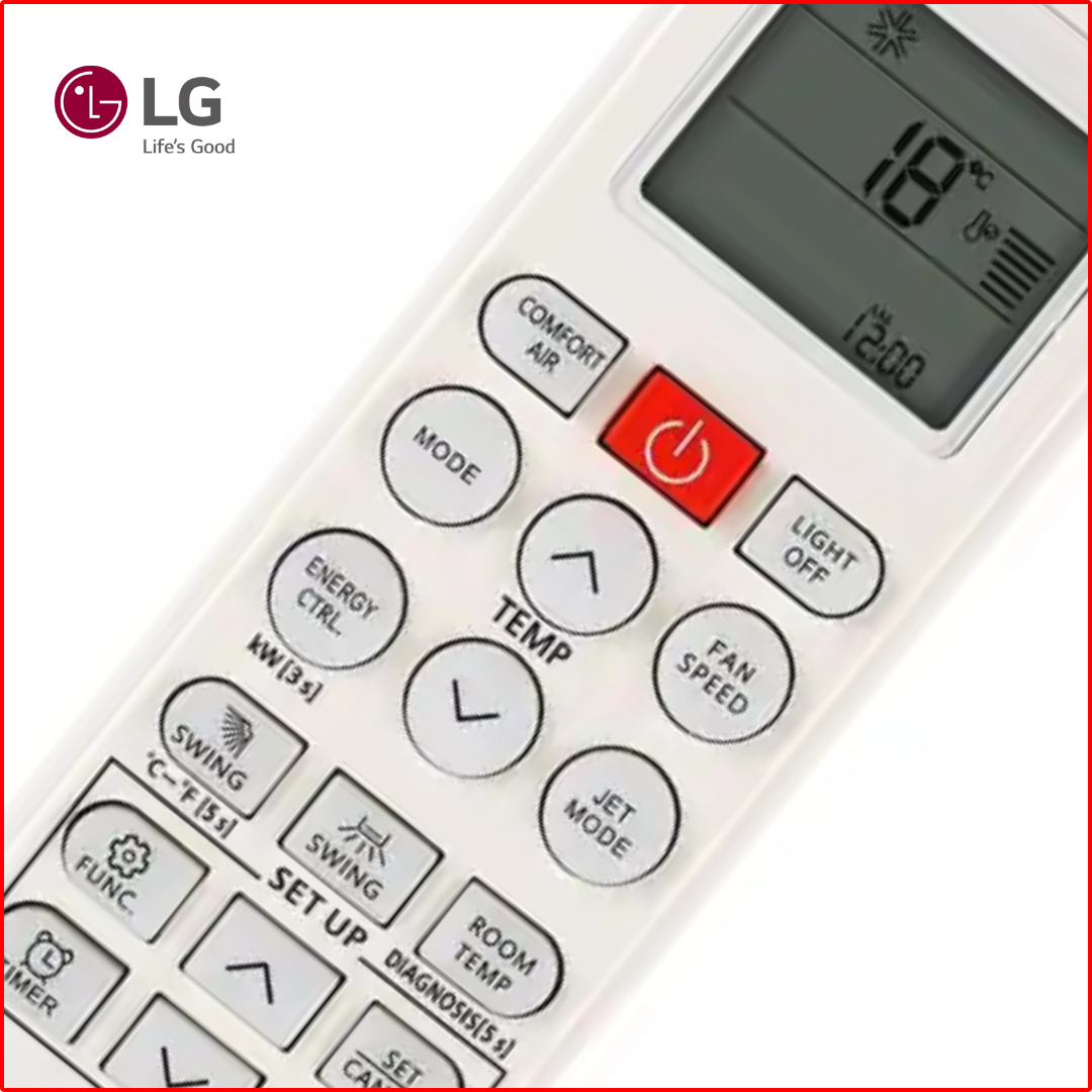 Air Conditioner Remote - Lg Inverter Air Conditioner (Genuine).