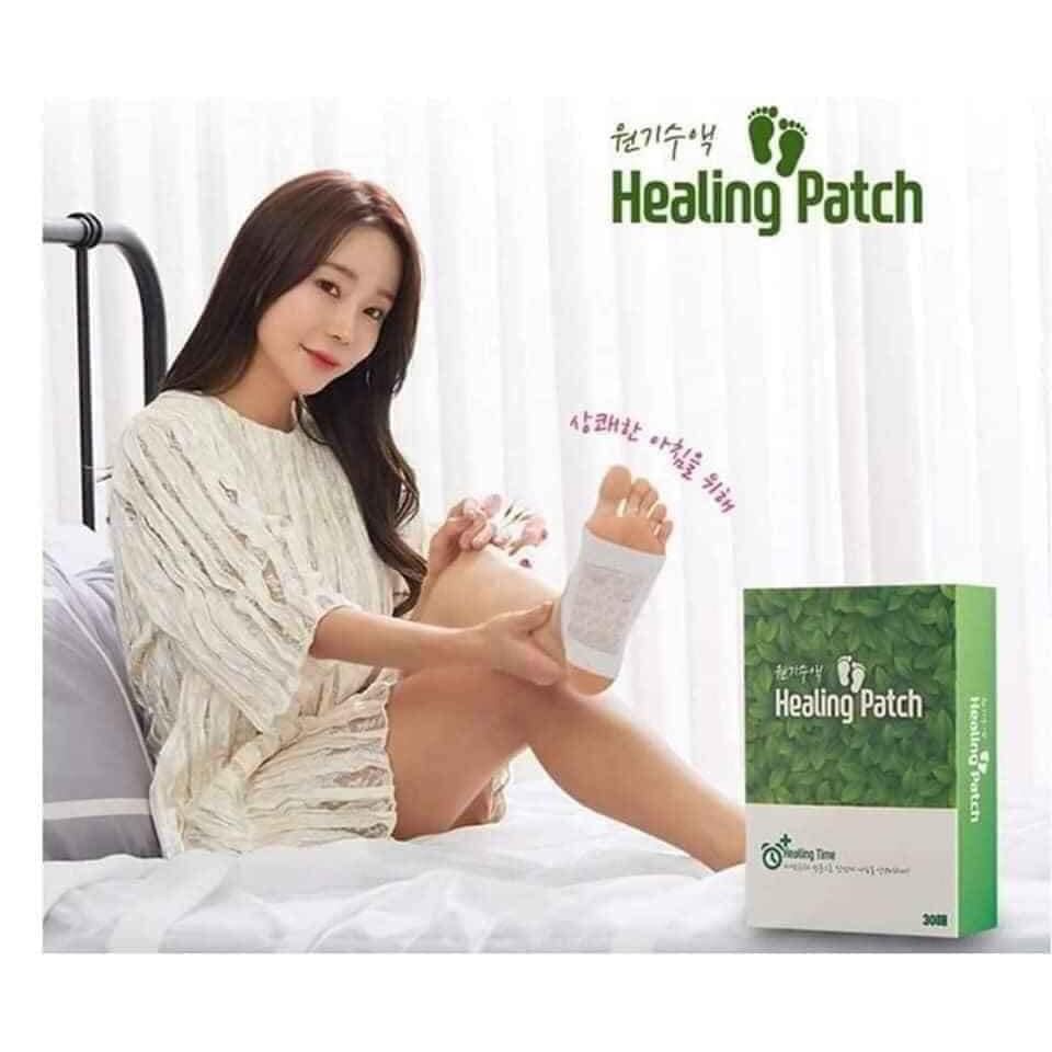 Korean Healing Patch Detox Patch That Absorbs Toxins from the Soles of the Feet