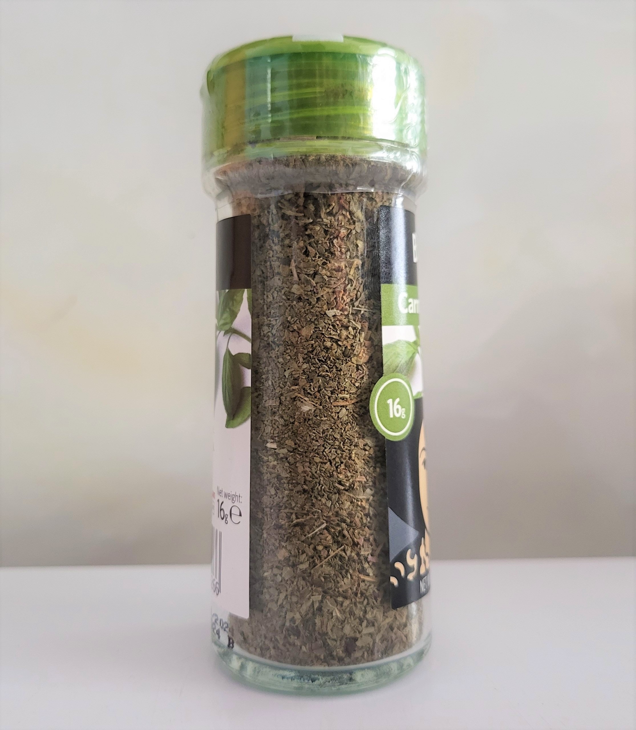 [Lọ 16g] LÁ HÚNG QUẾ KHÔ [Spain] CARMENCITA Basil Leaves (cff)