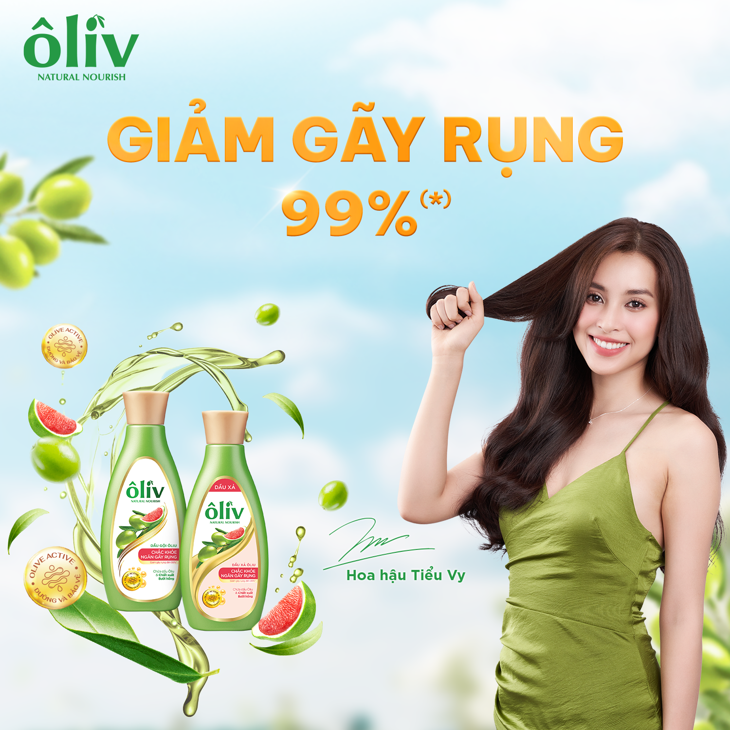 Dầu xả Ôliv Dưỡng Tóc 250ML / 650ML