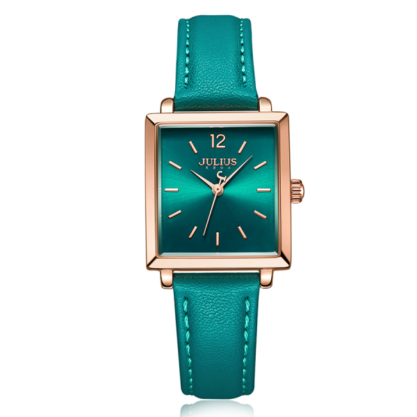 Nơi bán Đồng Hồ Julius JA-1322B Hàn Quốc Dây Da (Xanh)
