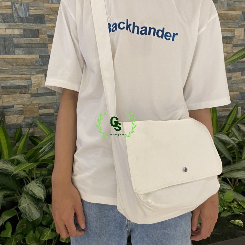 Túi Vải Đeo Chéo Unisex - Đi học, Đi chơi
