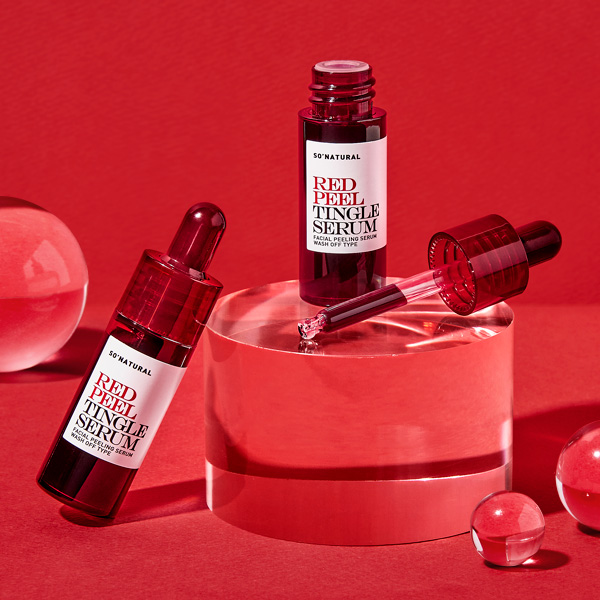 Tinh chất peel da SO NATURAL Red Peel Tingle Serum 35ml