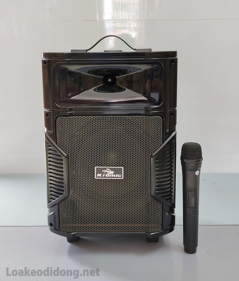 [HCM]Loa karaoke di động Kiomic K108 - Tặng Kèm Micro Karaoke Bluetooth