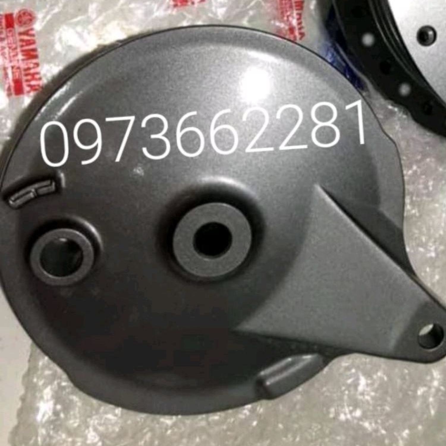 Pass má phanh đùm sau xe exciter, sirius, jupiter màu xám zin