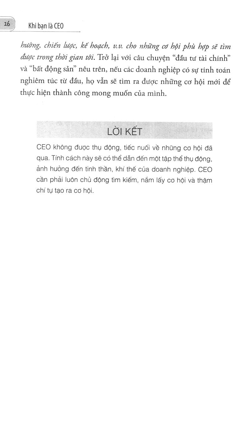 Sách - Khi bạn là CEO