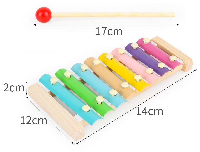 ❣️ Đàn Gỗ 8 Âm Cho Bé ☘️ Montessori cao cấp ✨ (Đồ chơi Gỗ - Đồ chơi Giáo Dục - An toàn - Thông minh)