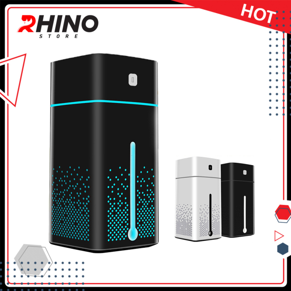 Máy tạo ẩm không khí cho phòng làm việc / phòng ngủ  Rhino H101, dung tích 1000ml, phun sương xông tinh dầu