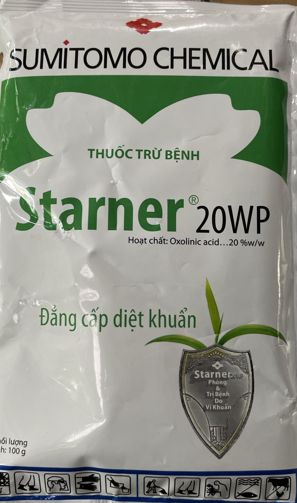 Đặc trừ vi khuẩn Starner 20WP cây trồng