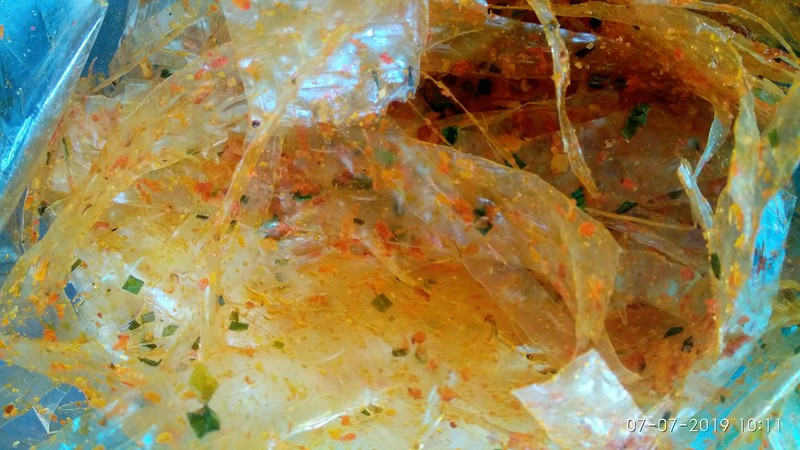 2kg bánh tráng trộn sa tế tôm  ăn vặt