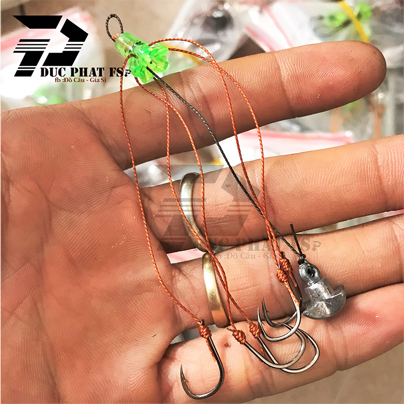 ( 2 BỘ ) Chùm Nho chì câu cá ,chép,mè dinh,rô phi