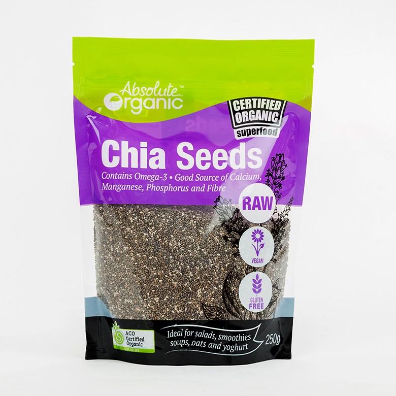 Hạt Chia Đen Hữu Cơ-ABSOLUTE ORGANIC CHIA SEED
