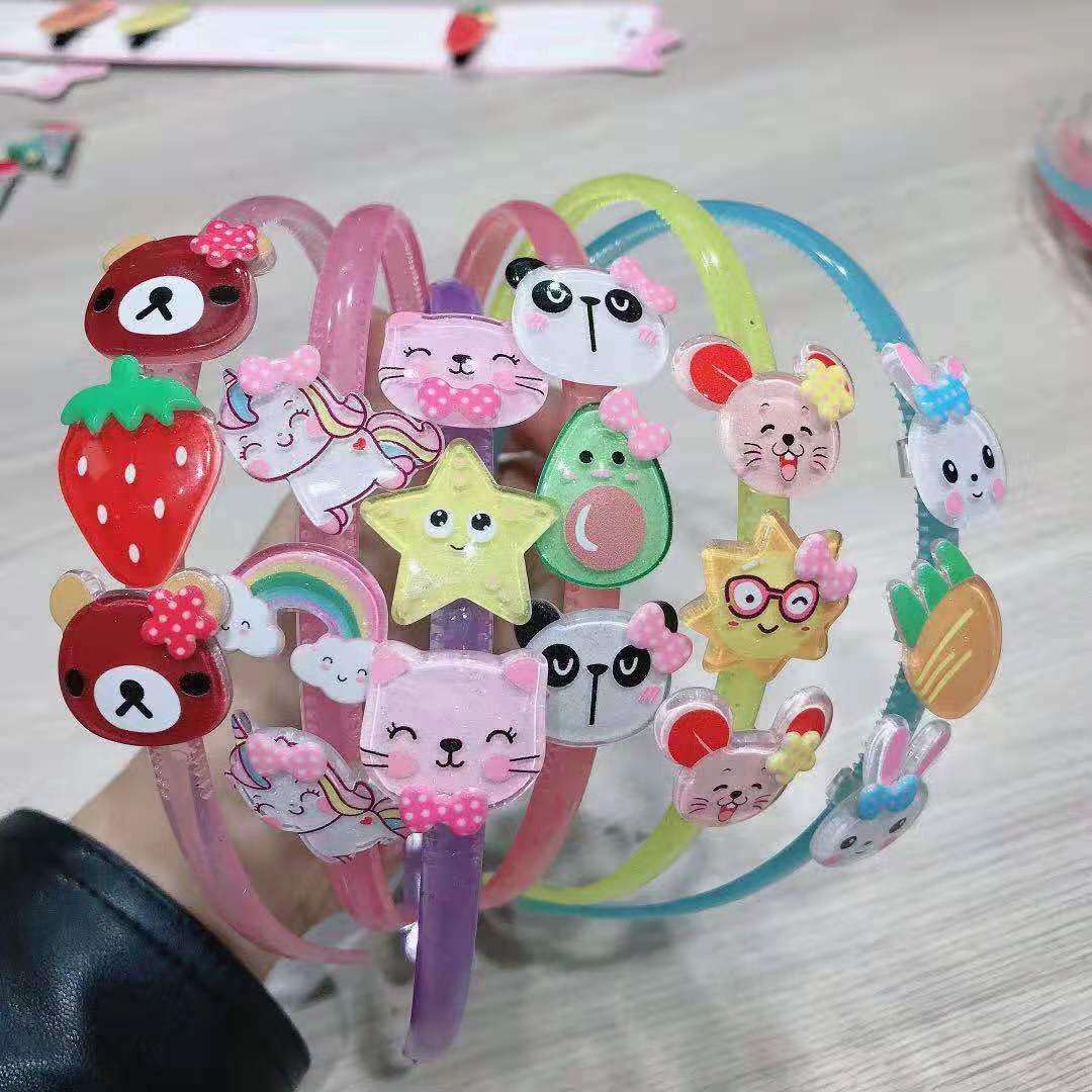 [HCM]CÀI TÓC 3D TRÁI CÂY THÚ CƯNG CHO BÉ GÁI