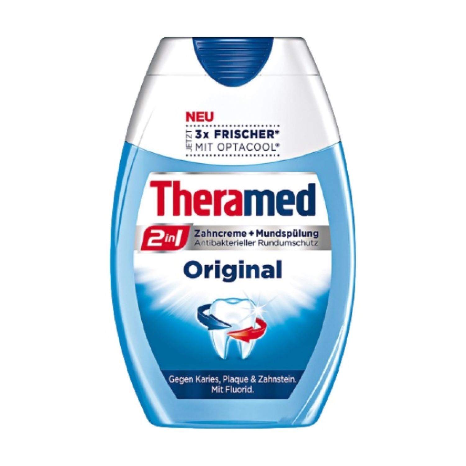 Kem đánh răng Theramed 2in1 Đức Dạng ống tròn