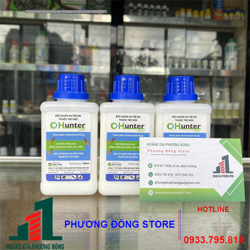 Thuốc diệt mối hiệu quả hunter 50sc-100ml