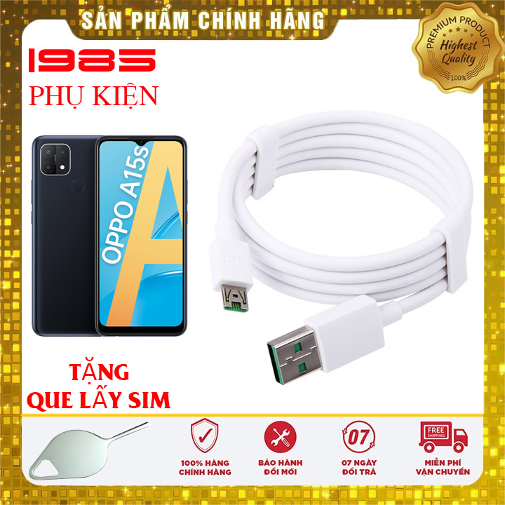 Cáp Sạc Nhanh Oppo A15S Chính Hãng