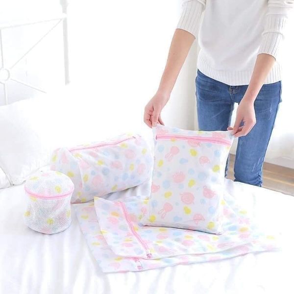 Set 5 Túi Lưới Giặt Đồ Đủ Kích Cỡ