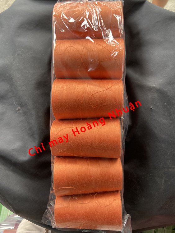 Chỉ may công nghiệp màu cam mã số e7175 - combo 6 cuộn